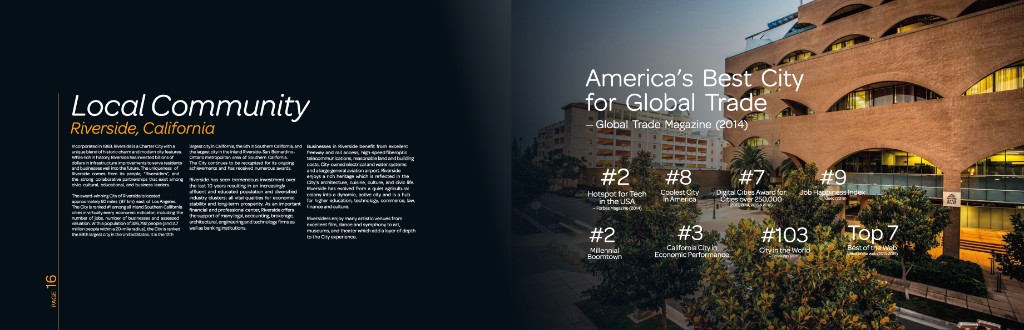 Page 16 — Local Community Riverside California spread with city rankings