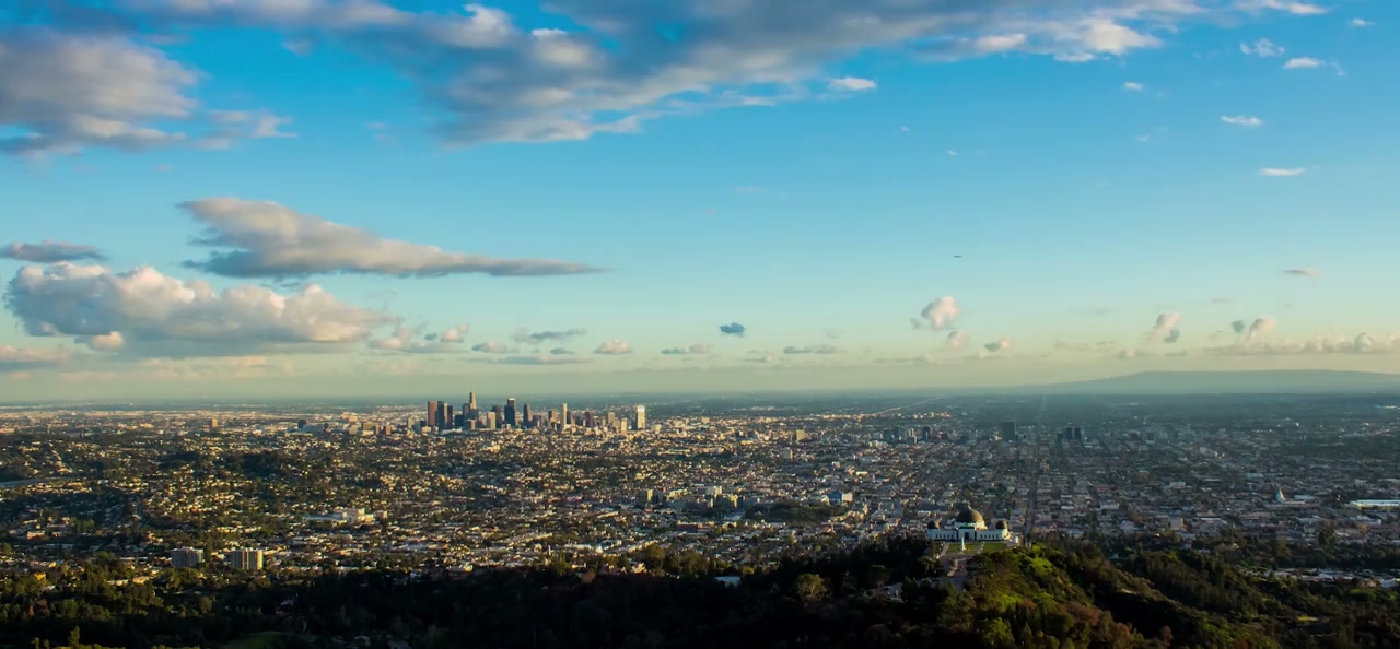 Griffith Observatory overlooking Los Angeles