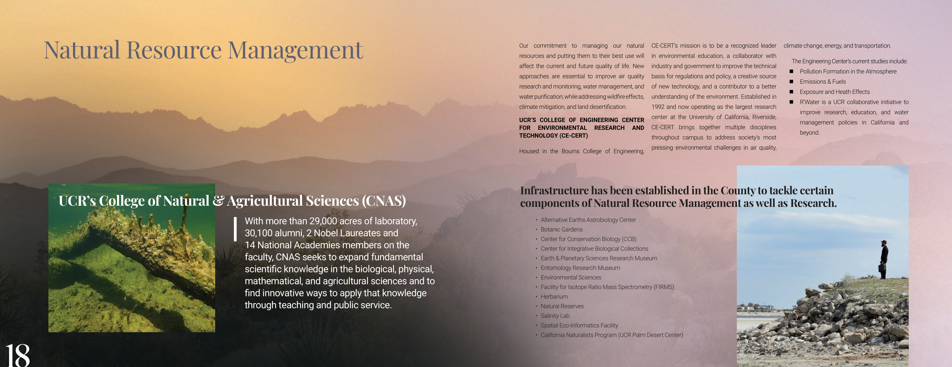 Natural Resource Management — UCR College of Natural and Agricultural Sciences