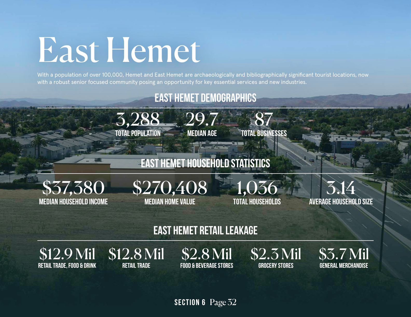 Winchester and Homeland Opportunity Zone — south county wine country corridor
