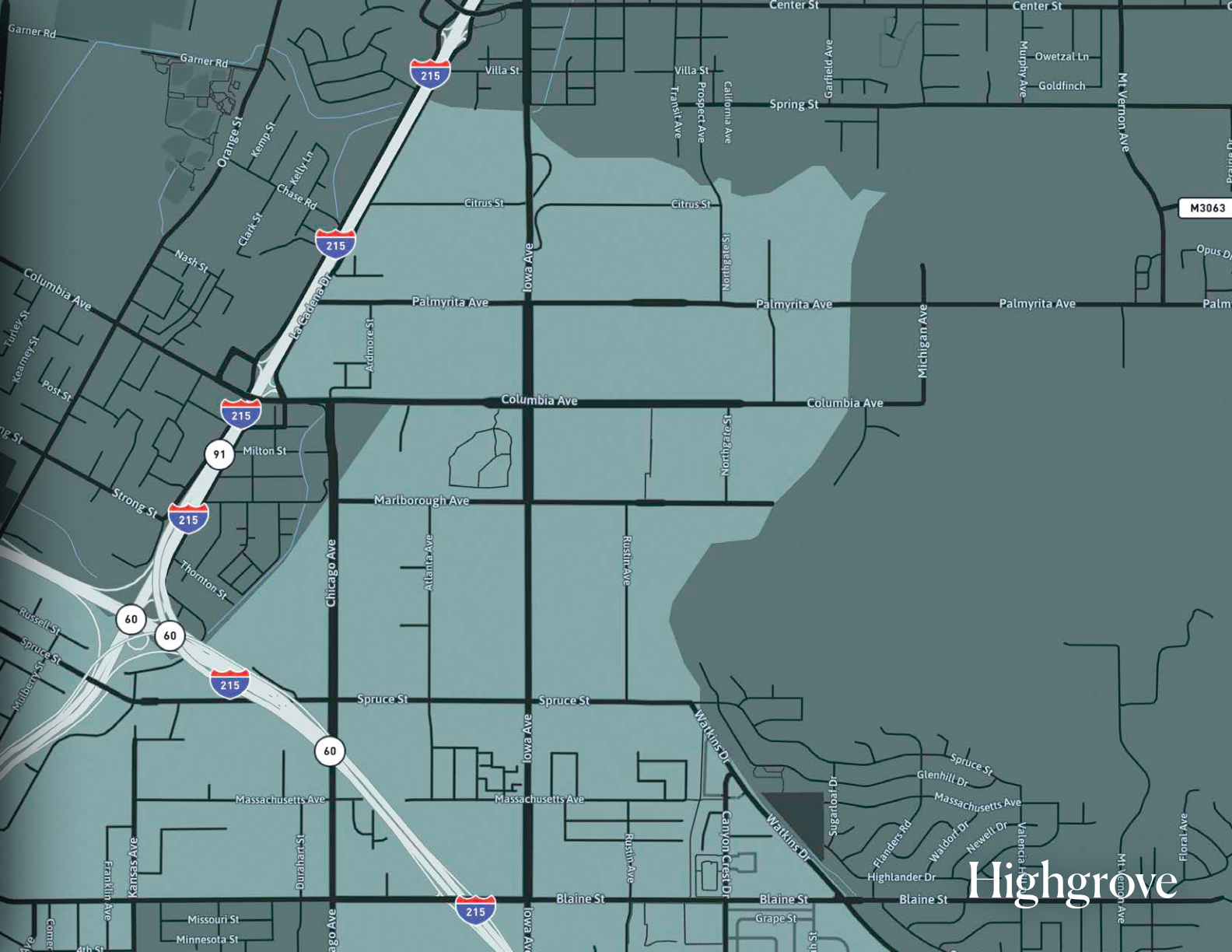 Highgrove Opportunity Zone — adjacent to Riverside Innovation District